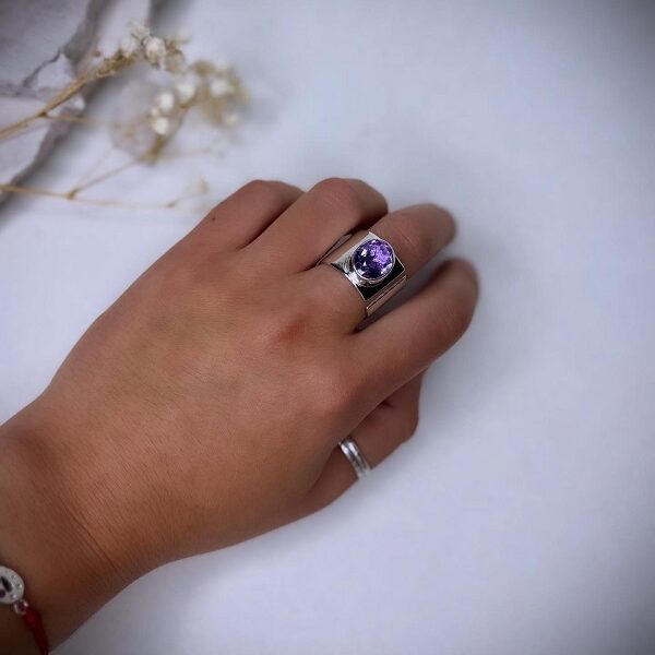 Anillo Soberana Amatista